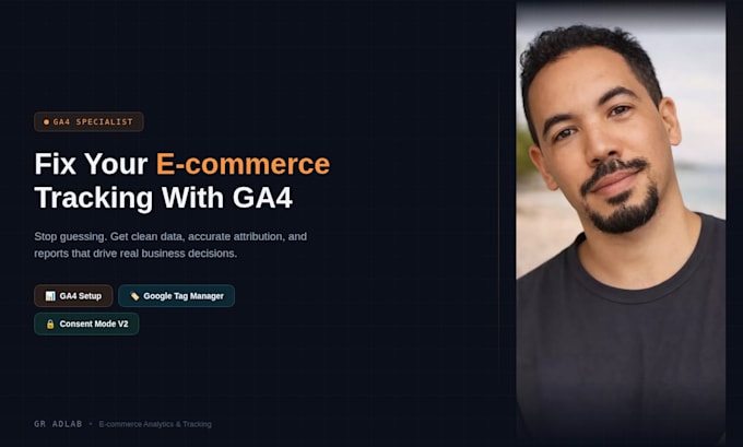 set up ga4 ecommerce tracking and build actionable reports
