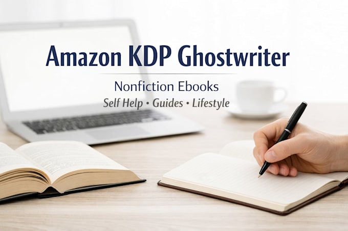 ghostwrite a self help ebook for amazon KDP