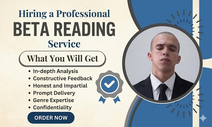 beta read and provide expert feedback