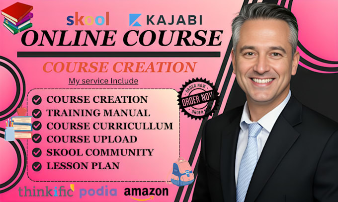 create online course content creation forex training video course curriculum ppt