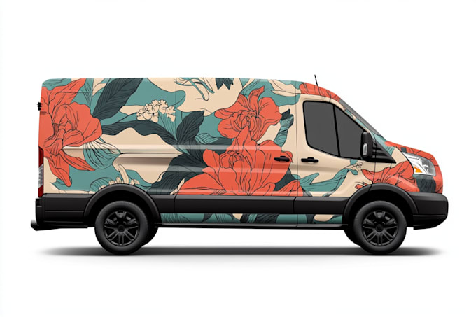 car wrap, truck wrap, van wrap design