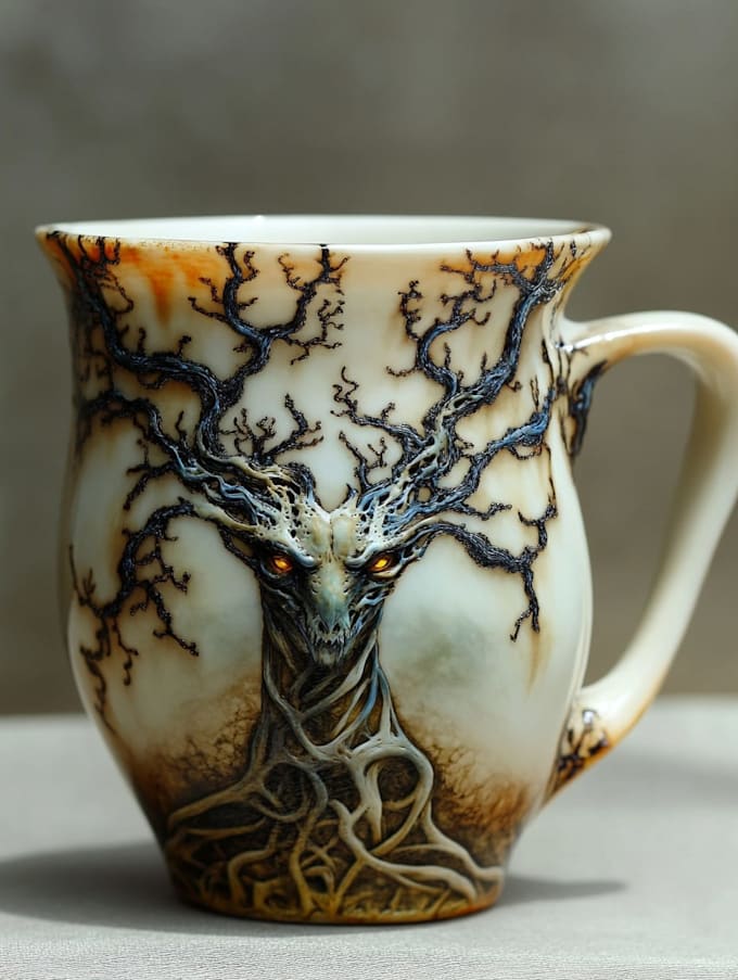 draw a mug or coffee mug design
