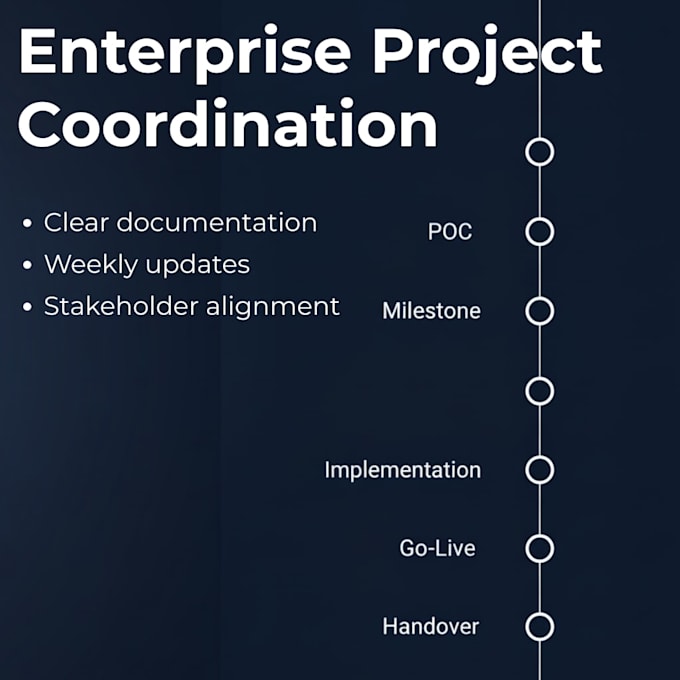 manage and coordinate your project with strong technical and telecom expertise
