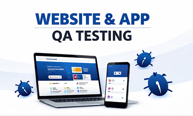 test your website or app and report bugs