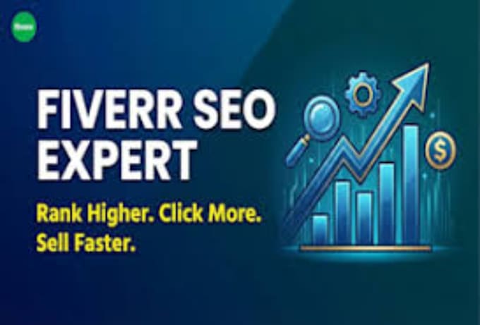 do SEO optimize  fiverr gig  title description tags profile for higher rank