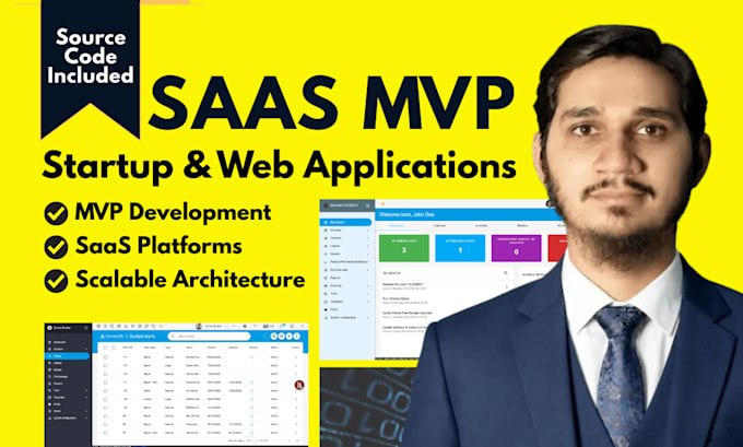 build your mvp, saas platform, or custom web application