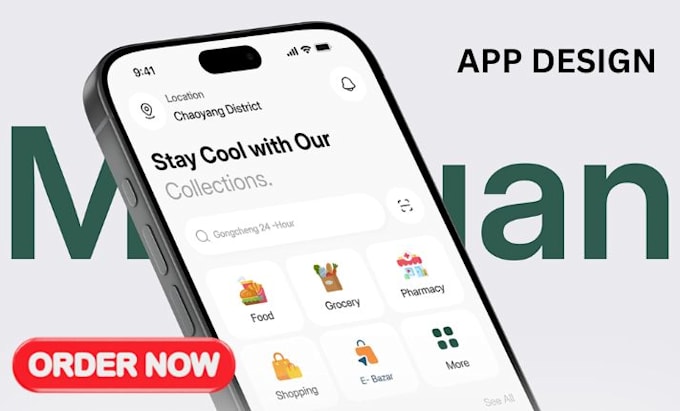 Design modern mobile app ui ux design for ios and android app by Ted ...