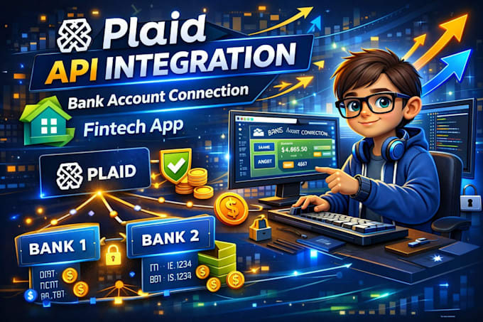 integrate plaid api for bank account connection fintech app