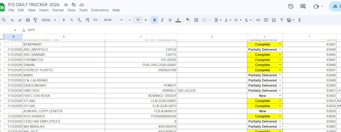 do data entry microsoft excel  google sheet virtual assitant
