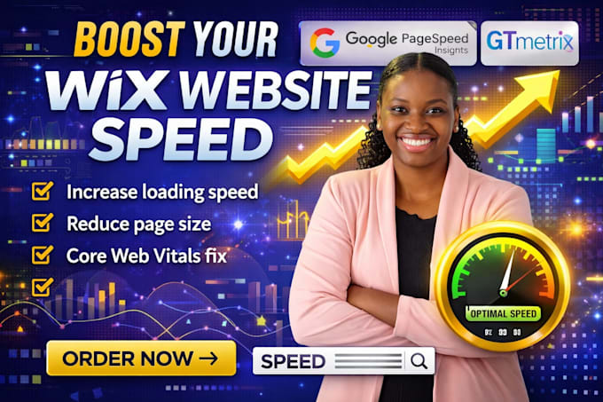 fix your wix website speed and boost wix performance score