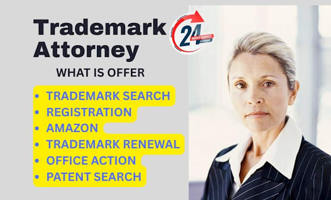 do trademark attorney,office action, sou, renewal, amazon, registration