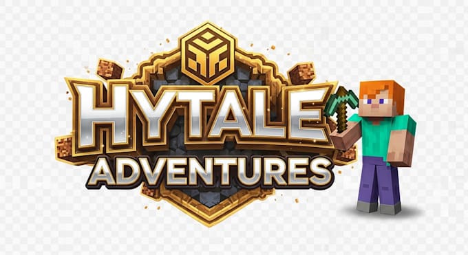 craft a bold and custom hytale server logo