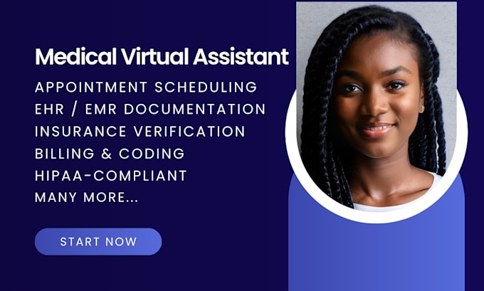be your certified medical virtual assistant