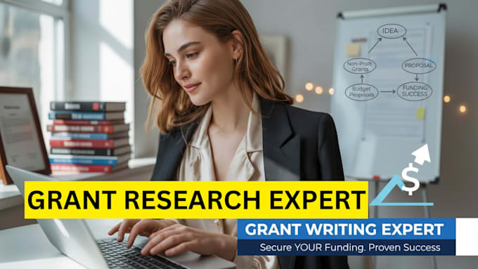 do grant writing, grant proposal, grant research and grant application