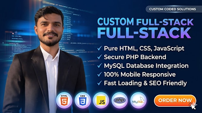 build a professional PHP website with contact form