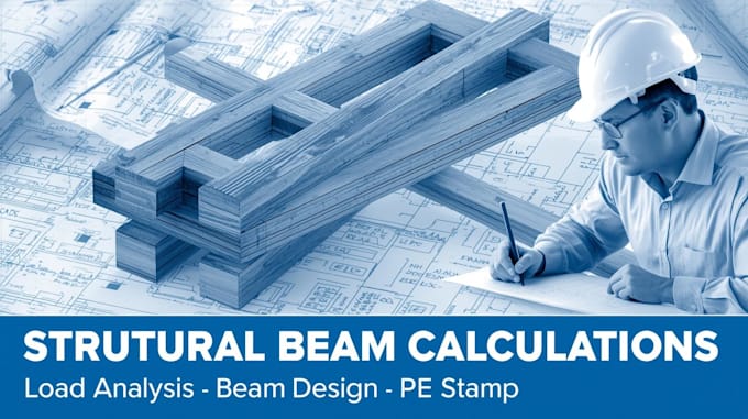 usa structural beam calculation, load analysis, structural report with pe stamp