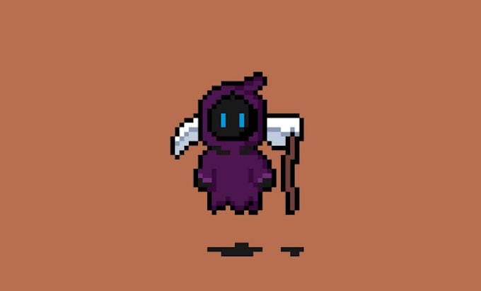 create pixel art characters, objects, icons and retro pixel designs