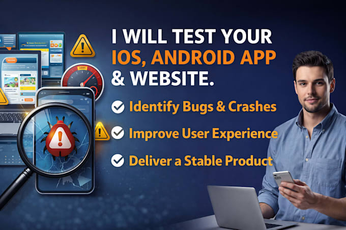 user test beta test manual test saas website app game and provide feedback