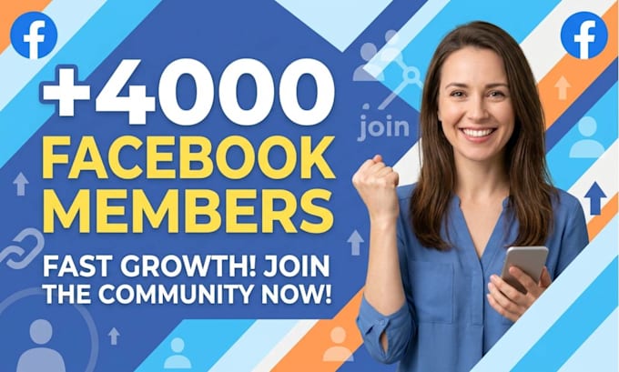 grow up 4,000 facebook members fast