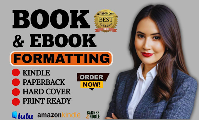 Do book formatting and interior layout design for amazon kdp by ...