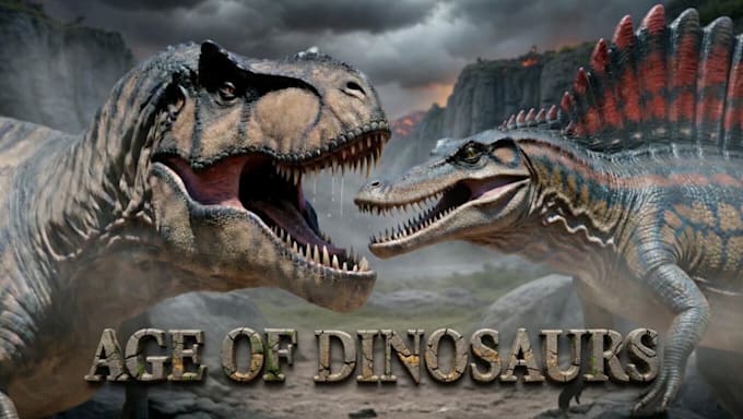 produce engaging dinosaur content with cinematic style