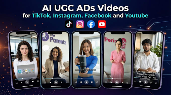Create ai ugc video ads for your tiktok instagram and facebook account ...
