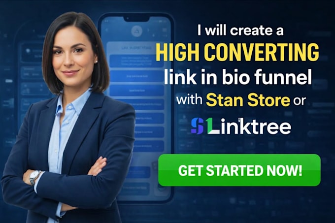 create a high converting link in bio funnel with stan store or linktree
