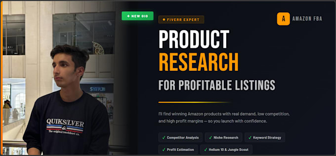 do amazon product research for profitable listings