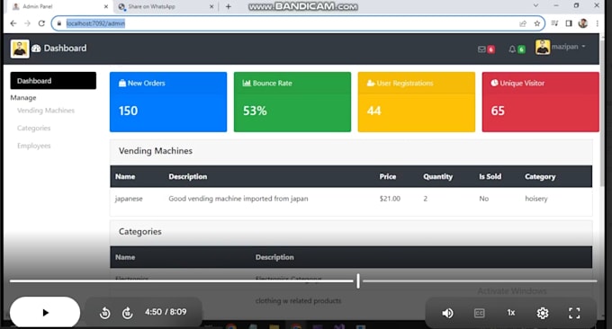 build a responsive react website with modern UI design