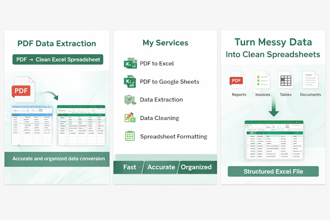 automate workflows, extract PDF data and build excel tools