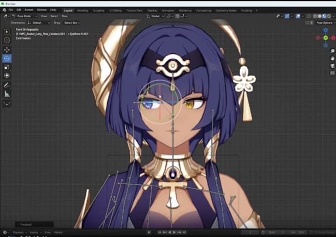 create, rig, fix and convert 3d model for vrchat, mmd, vtuber, vroid, koikatsu
