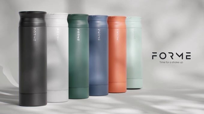 do 3d bottle animation video 3d can product video animation 3d cgi bottle design