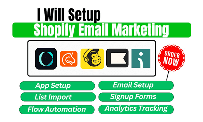setup shopify email marketing sendwill omnisend vitals klaviyo brevo mailchimp