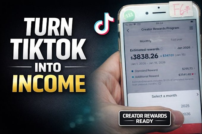 do complete tiktok monetization organically with creator reward program