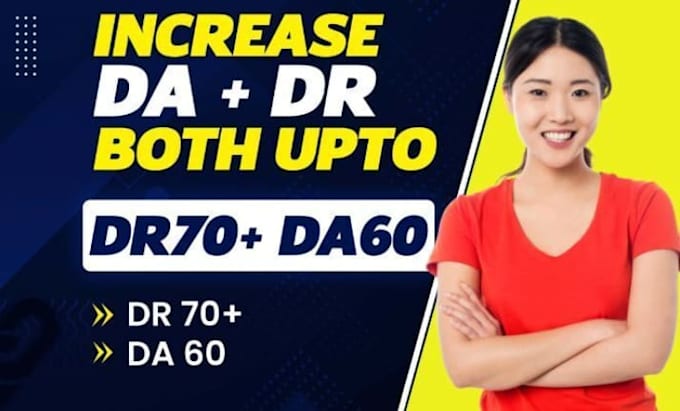 increase semrush domain authority score from any score to 60 plus