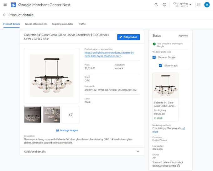 fix google merchant center errors and product feed
