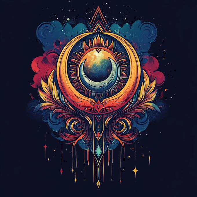 make a medieval vintage fantasy logo