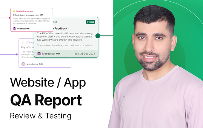 test and review your website or app for UI UX issues and usability bugs