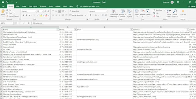 scrape google maps leads for your business