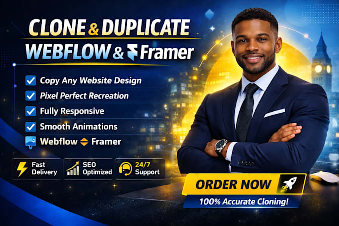 design clone webflow website framer website duplicate webflow duplicate framer