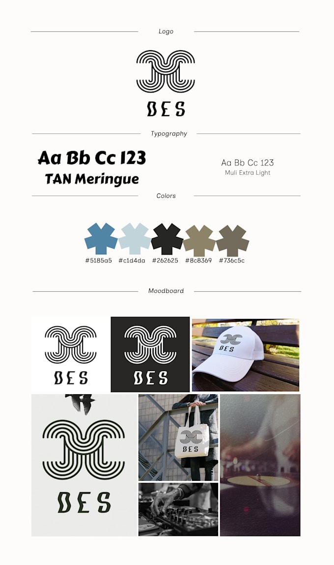 create a contemporary visual identity