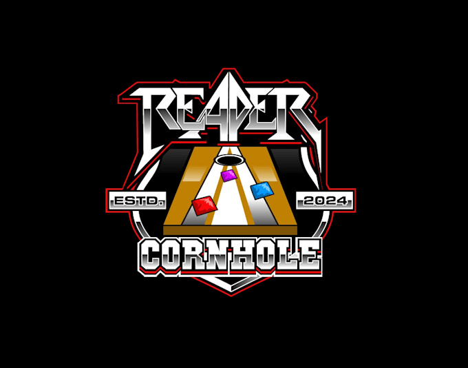 create exclusive and marvelous cornhole logo design