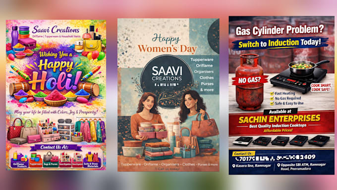 Design professional advertisement posters and social media ads for ...