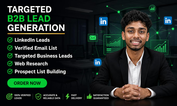 verified b2b leads and linkedin contacts