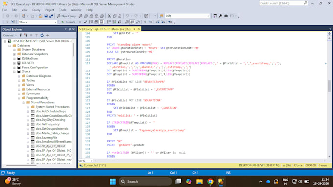 ms sql database administrator