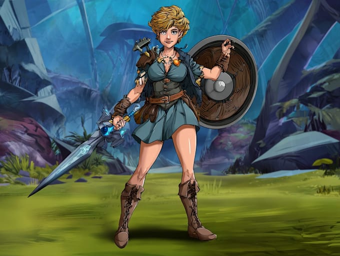 illustrate your dnd shapeshifter or beast character