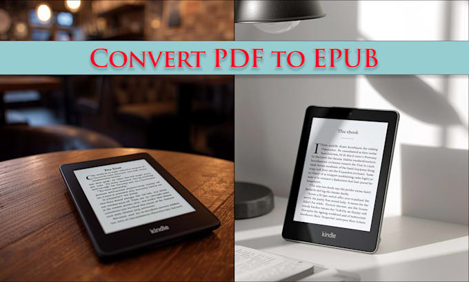 convert pdf to epub for kdp ebook