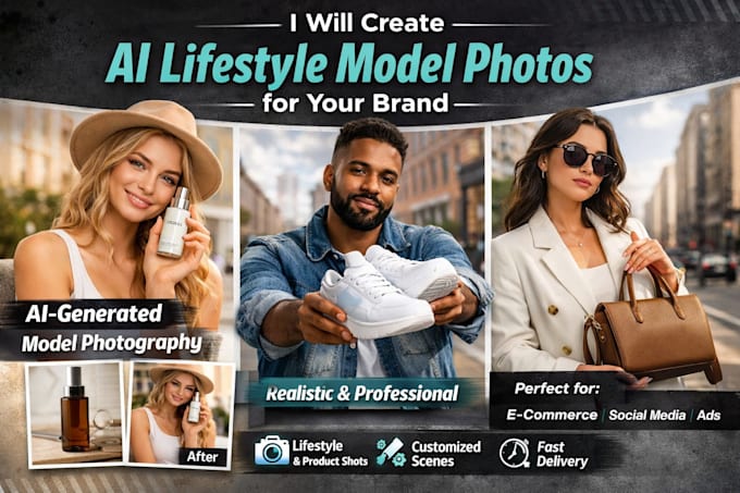 design ai lifestyle model photos for your brand