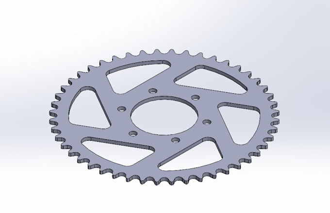 do 3d cad part modeling and 2d technical drawings in solidworks