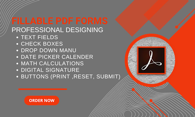 create fillable PDF form